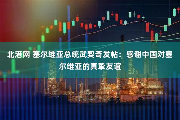北港网 塞尔维亚总统武契奇发帖：感谢中国对塞尔维亚的真挚友谊