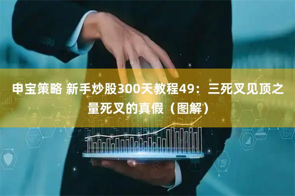 申宝策略 新手炒股300天教程49：三死叉见顶之量死叉的真假（图解）